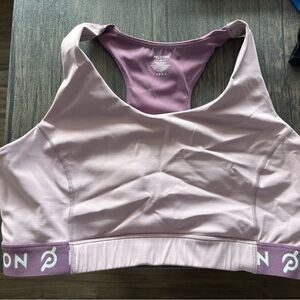 Peloton Women's Pink Sports Bra